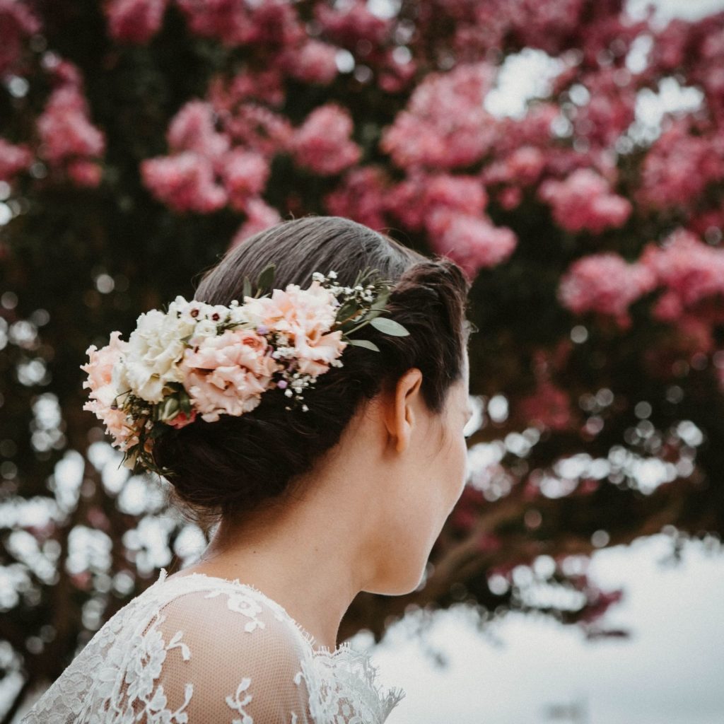 COURRONNE DE FLEURS