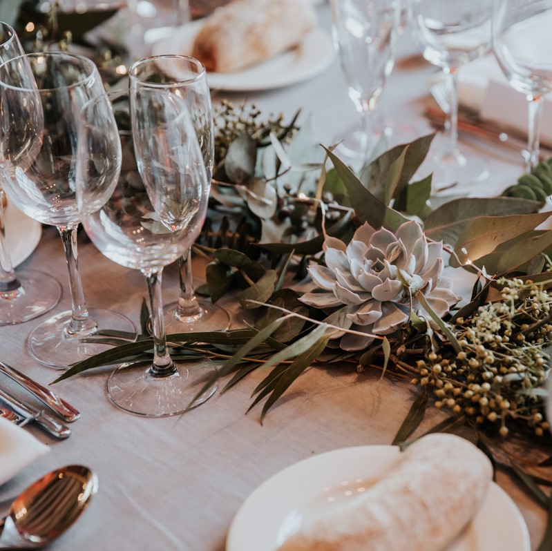 CHEMIN DE TABLE DECORATION MARIAGE